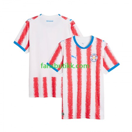 Fotballdrakt Paraguay World Cup Hjemmetrøye 2026 Kortermet